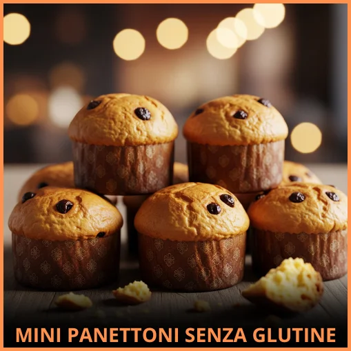 Mini panettoni senza glutine